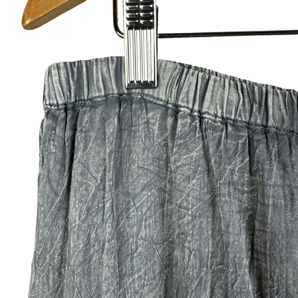 Metrowear Maxi Skirt Gray Stonewash Acid Wash Size Large - Picture 3 of 8